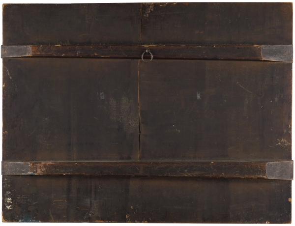 Икона «Положение во гроб». Середина XIX века. Доска, левкас, темпера, 53x70x3 см.