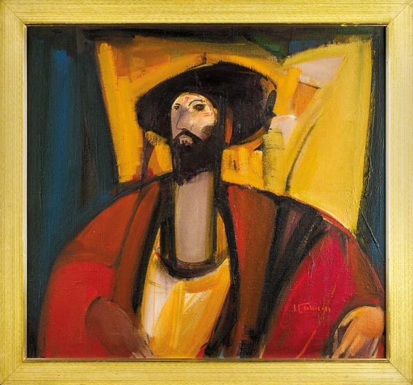 Мкртчян Сурен Григорьевич (род. 1952) «Испанский портрет». 1993. Холст, масло, 65x70,5 см.