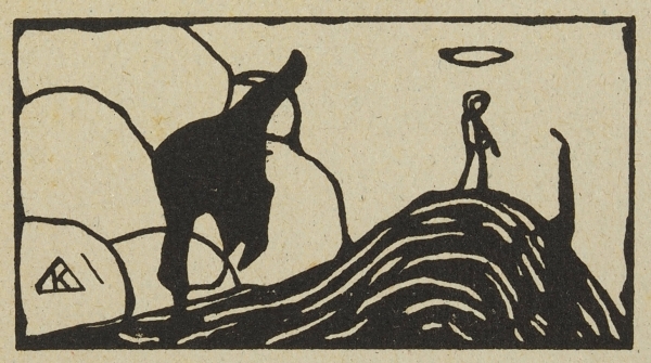 Кандинский, В. Ксилографии. [Kandinsky. Xylographies. На фр. яз.] Париж, 1909.
