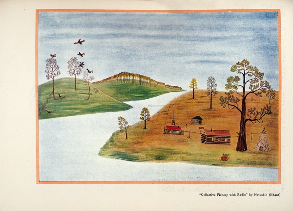Советское народное творчество / обл. А. Собачко. [Soviet folk art. На англ. яз.]. М., 1939.