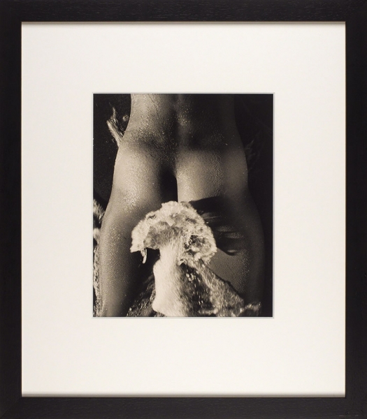 Клерг Люсьен (Lucien Clergue) (1934–2014) «Ню». 1968. Авторский отпечаток 1970 года. Бумага, печать, 34x25,5 см.