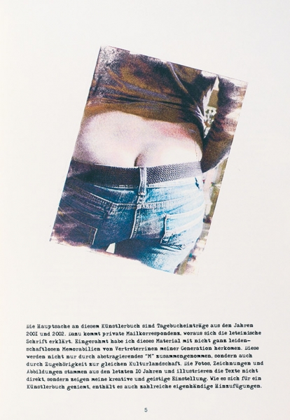 [Тираж — 15 экземпляров] Галенц Арчи. «Манана Леско или Каждую влечет ее страсть». 2010. Artist book. 42x30x2 см.