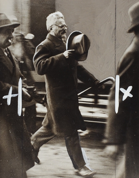 Фотография Льва Троцкого. Дат. Франция, 1932 г.