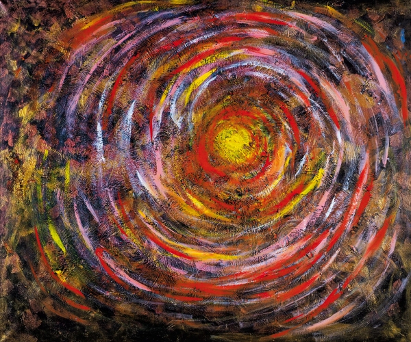 Веревочкин Александр. «Галактика». 2012. Холст, масло. 100x120 см.