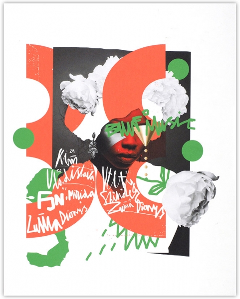 Aleх Q. Hattomonkey. «Вig Wine Freaks Music Posters». 2019. Картон, цифровая печать. 49,5 x 40 см.