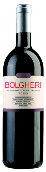 Bolgheri Rosso, red dry, 2018, 13,5%, 0,75 л.