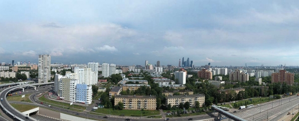 Пентхаус площадью 521 м² в видовой башне жилого комплекса «Wellton Towers» в районе Хорошёво-Мнёвники.