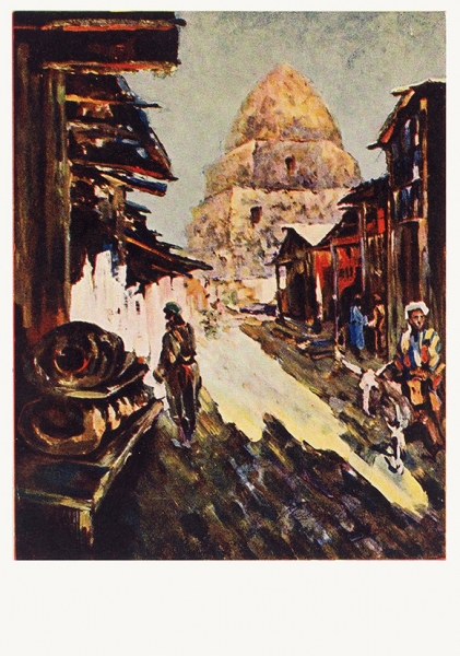 Лот из трех открыток художника В. Пшеничникова. Л.: АХР, [1920-30-е гг.].