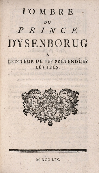 Конволют: Три издания о Семилетней войне. 1759.
