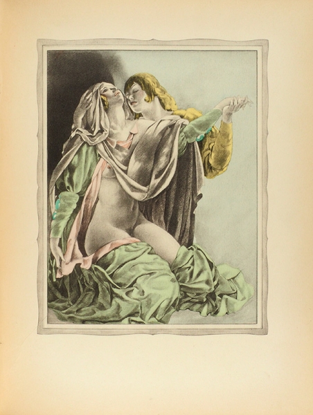 [Галантная эротика Умберто Брунеллески] Боккаччо. Декамерон. [На фр. яз.]. В 2 т. Т. 1-2. Париж: Gibert Jeune-Librairie d’amateurs, 1934.