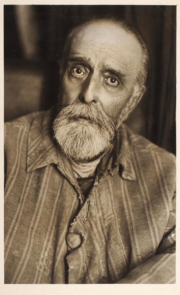 Фотография: Один из последних портретов В.Г. Черткова / фото Эйдинова. М.: Союзфото, [1936].